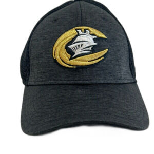 New Era Cap Hat Unisex Fitted Size SM Black 39 Thirty Charlotte Knights MILB